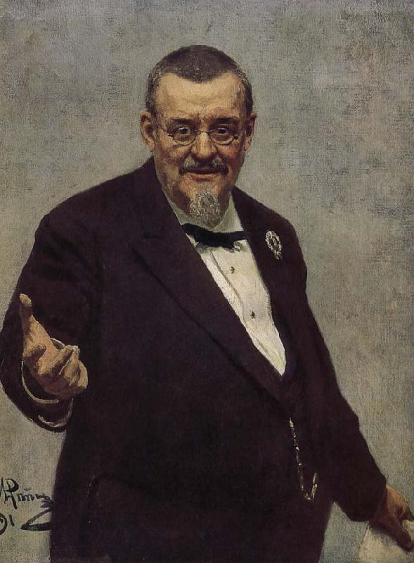 Ilia Efimovich Repin Si Pasuo Weiqi portrait china oil painting image